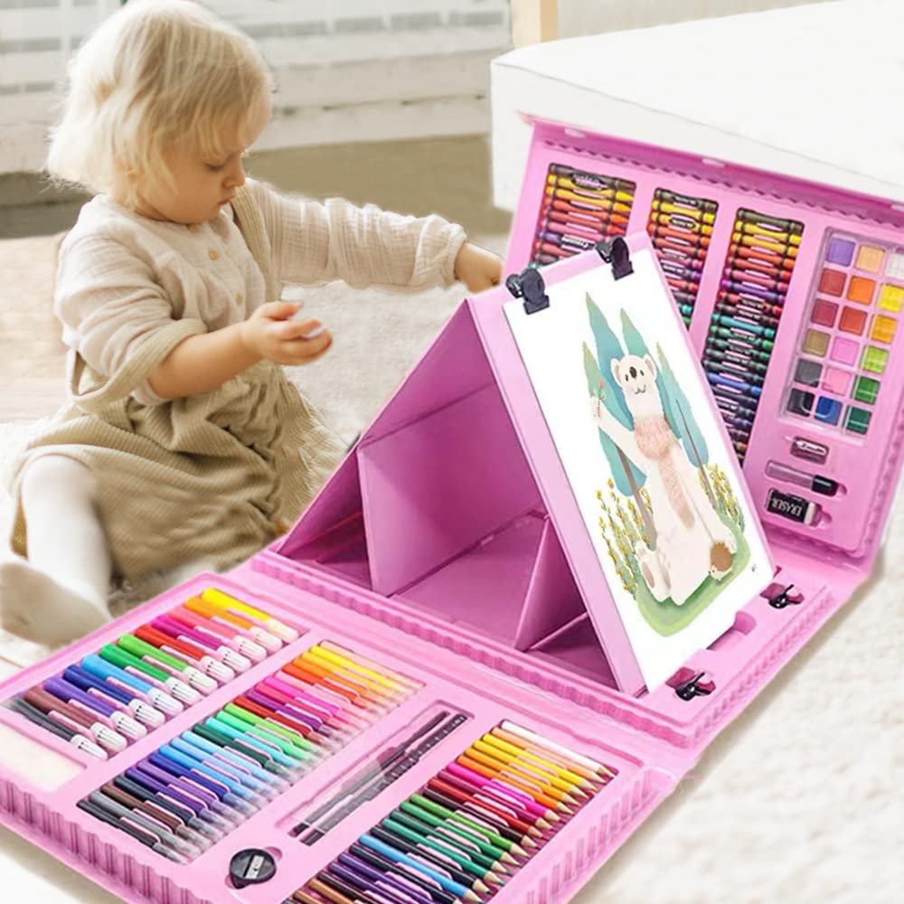 Deluxe 6-In-1 Art Creativity Set™ (🎄🎁The Best Present For Kids)