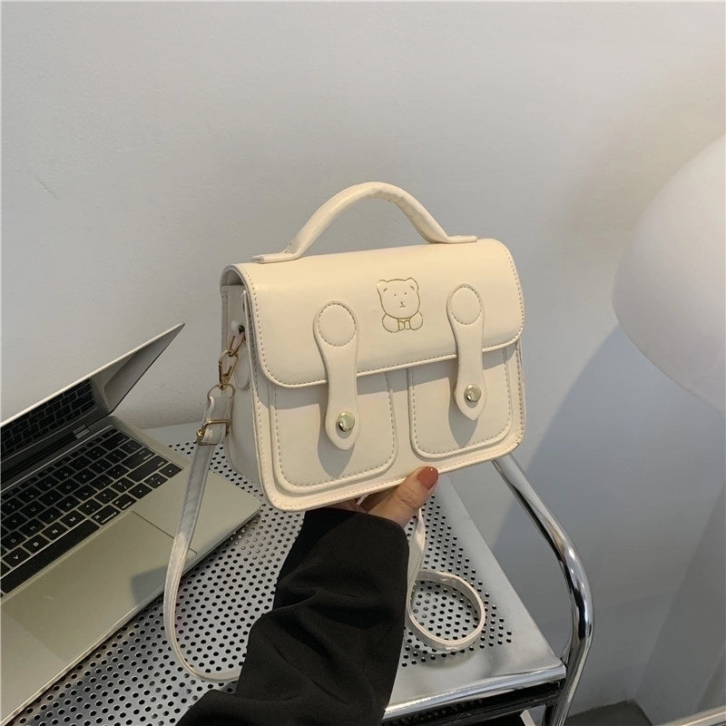 Women's Small All Seasons Pu Leather Streetwear Shoulder Bag