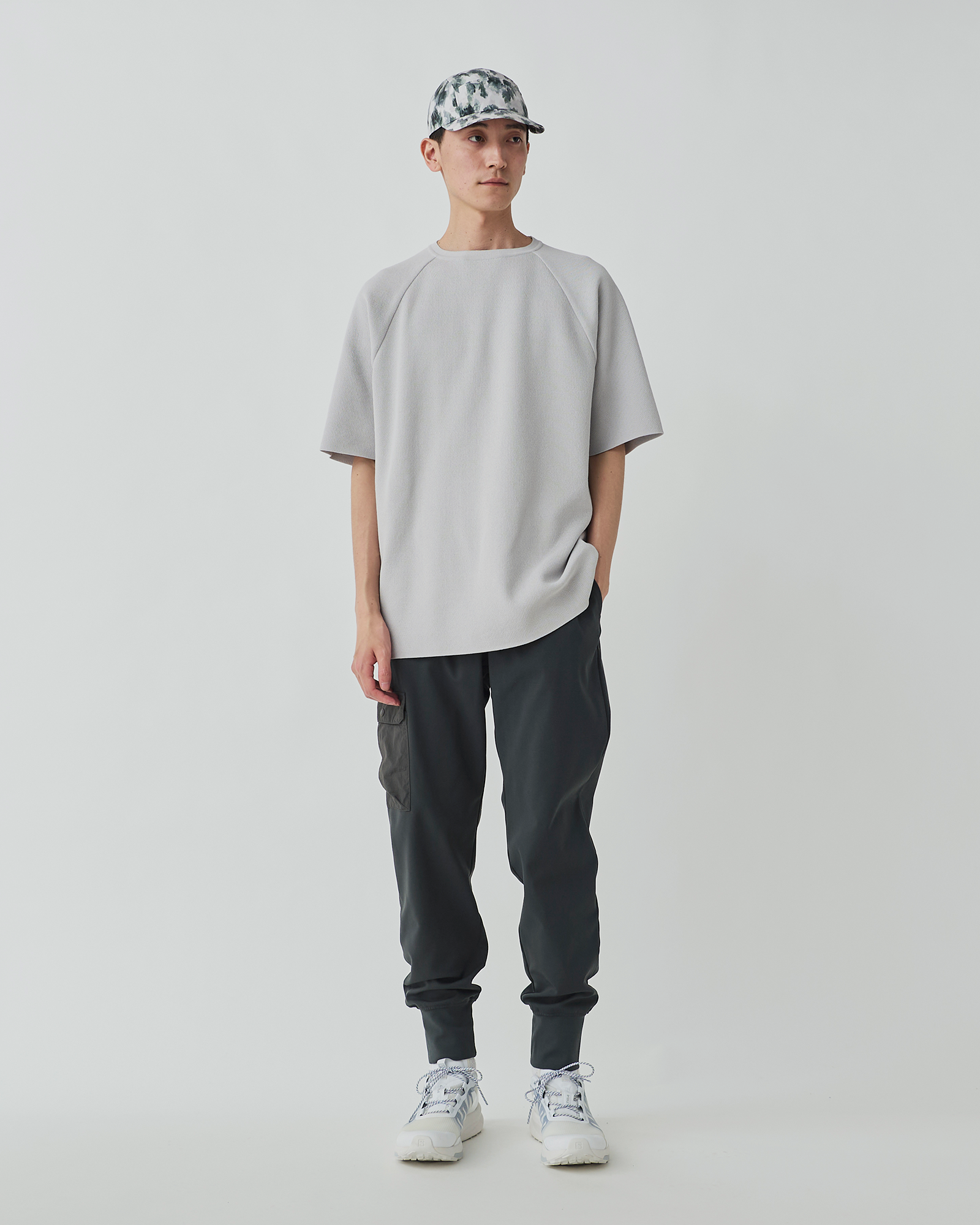 Co/Pe Knit Raglan Pullover