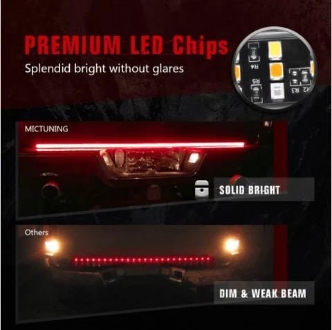 🔥Last day 49% OFF - LED tailgate lights. turn signals and driving and reversing lights