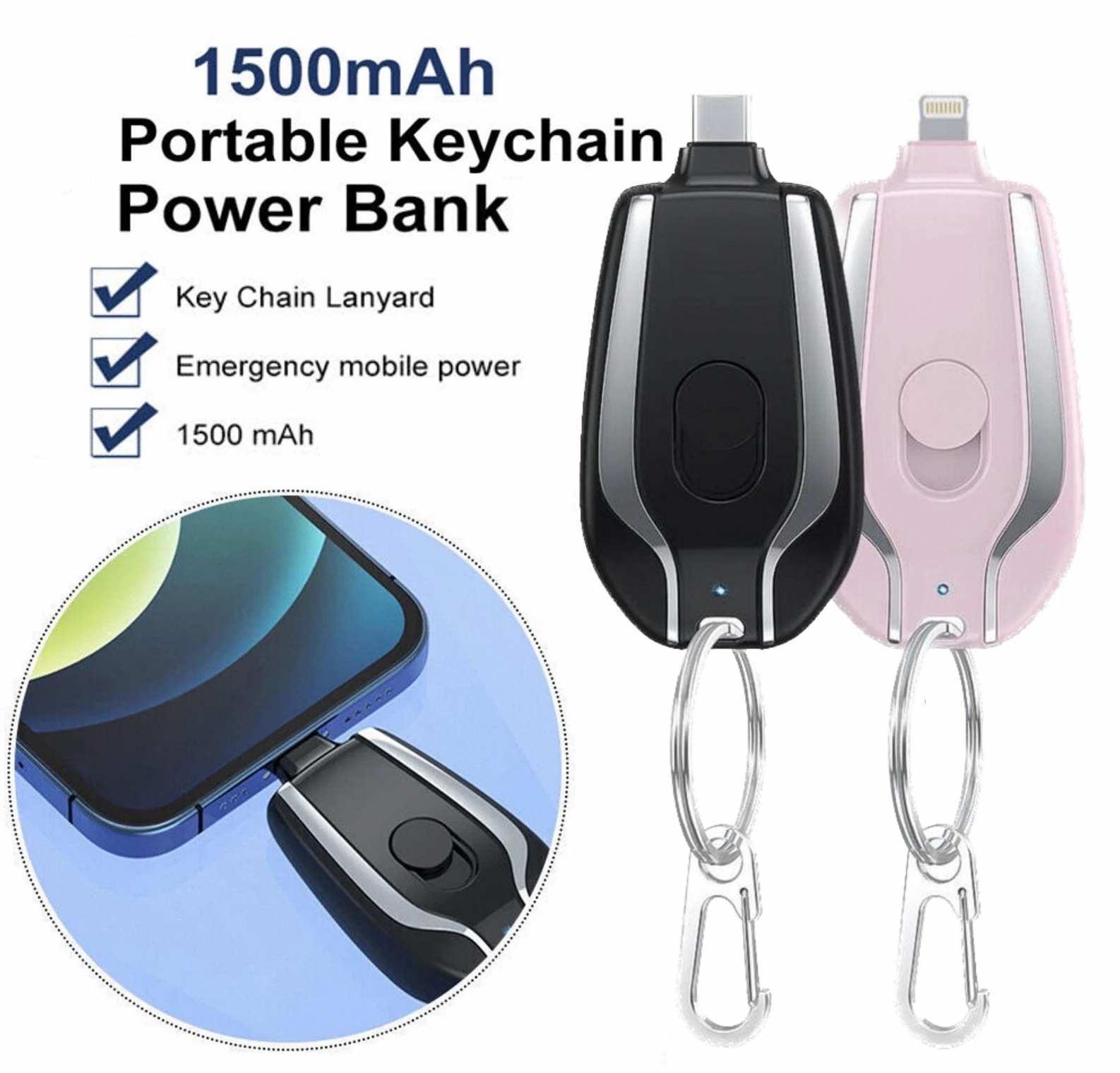 Mini Power Bank Keychain