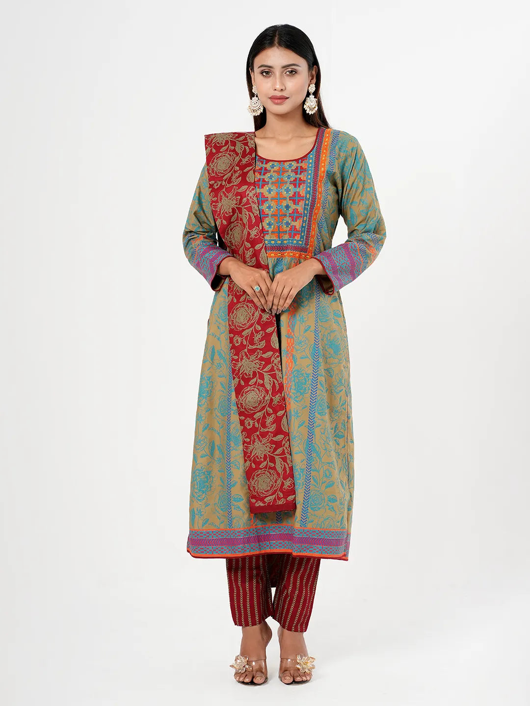 Salwar kameez Dupatta