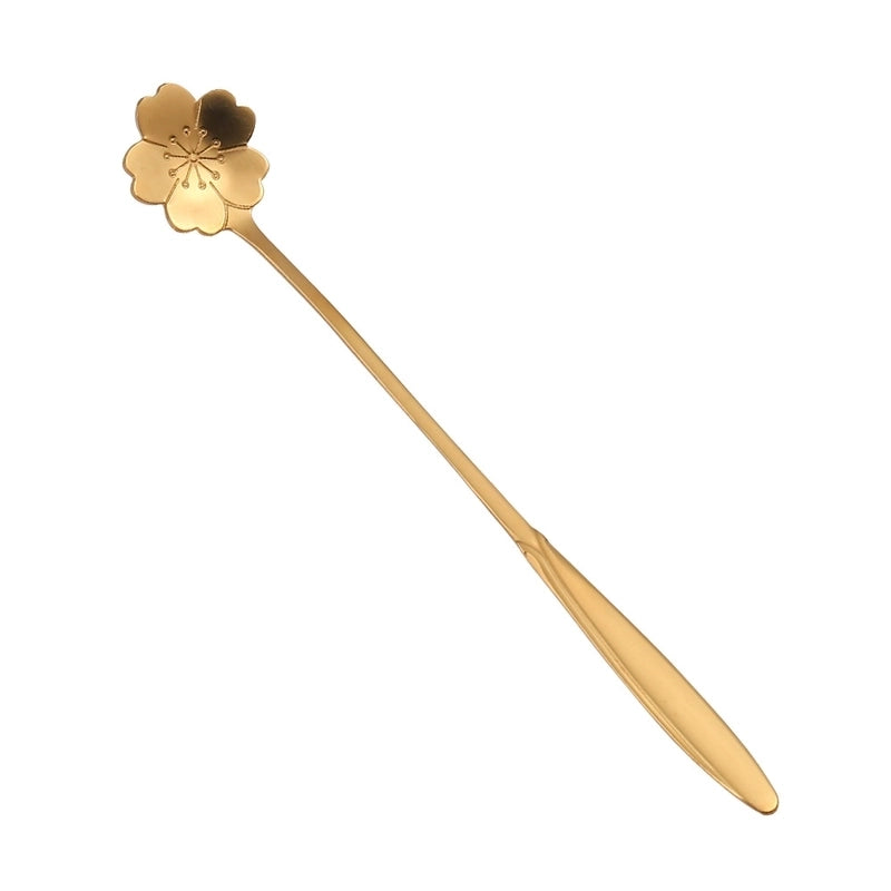 Casual Flower Stainless Steel Tableware