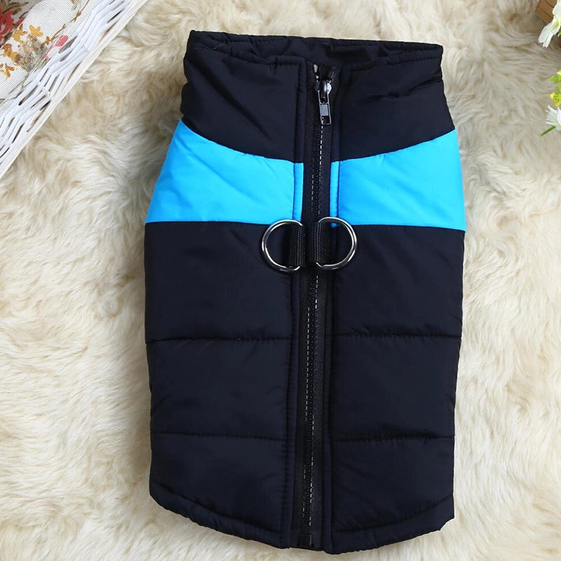Autumn And Winter Pet Ski Clothing Dog Outdoor Cotton Clothes Vest Breathable Pet Products Dog Cotton Clothes