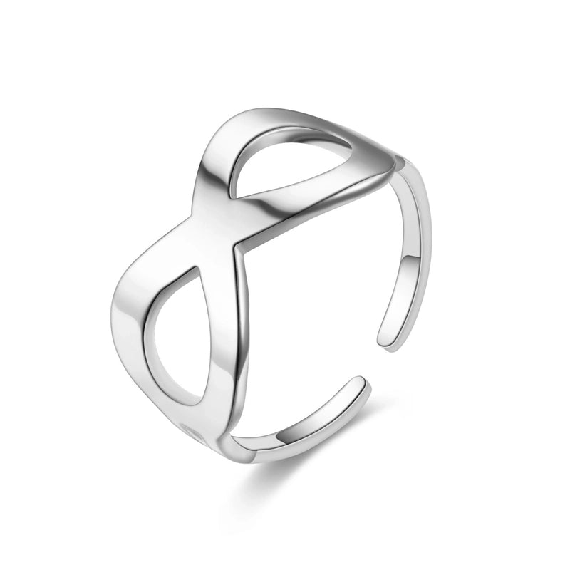 Heart Titanium Steel 18K Gold Plated Carving
