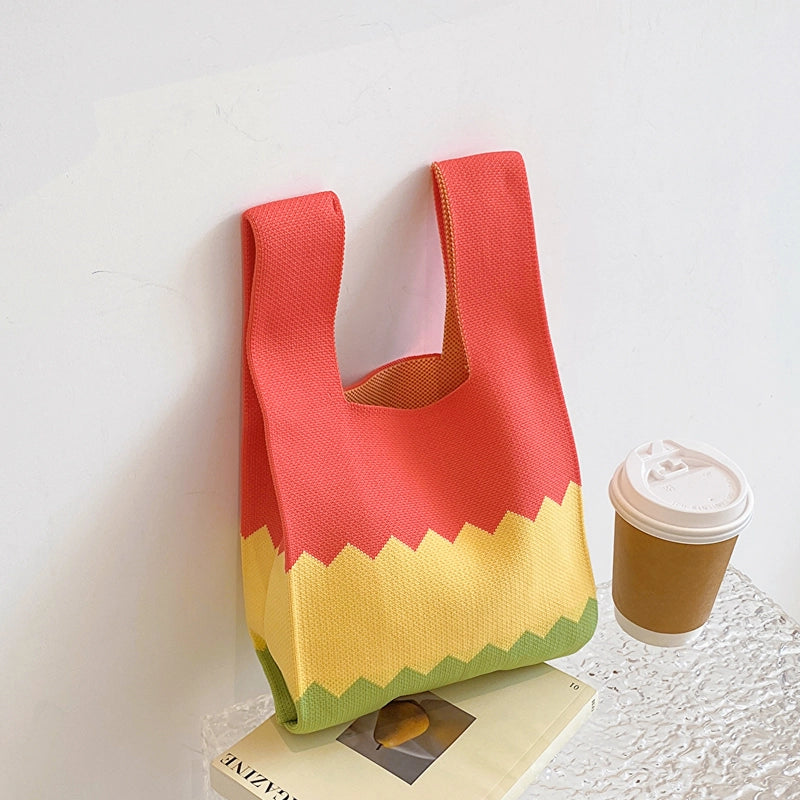 Women's Spring&summer Knit Basic Handbag