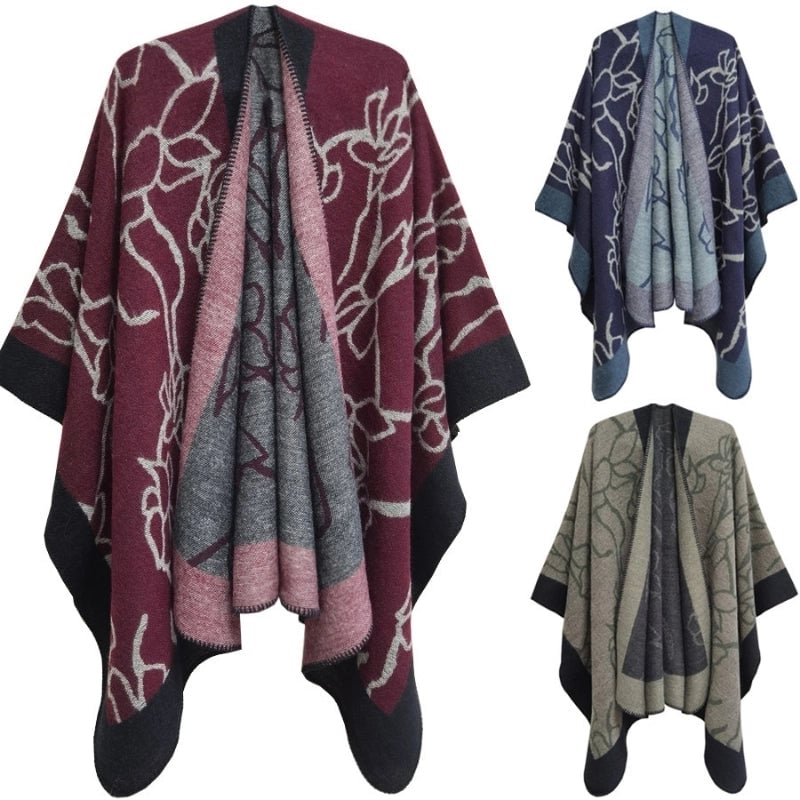 Women's Streetwear Geometric Acrylic Shawl