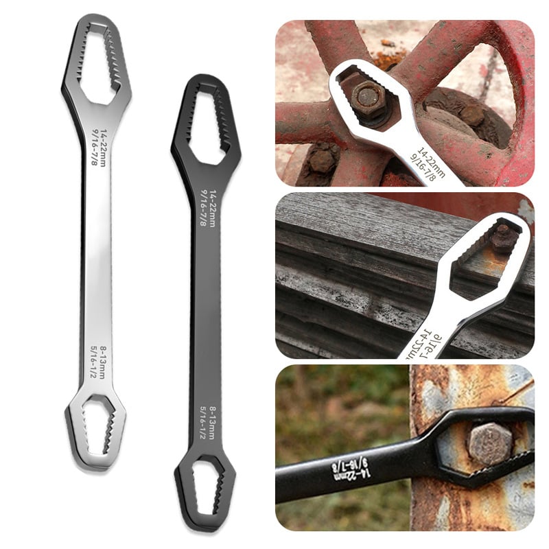 🌈🔧 8-22mm Universal Wrench Receive a FREE 3-17mm Universal Wrench! 💪