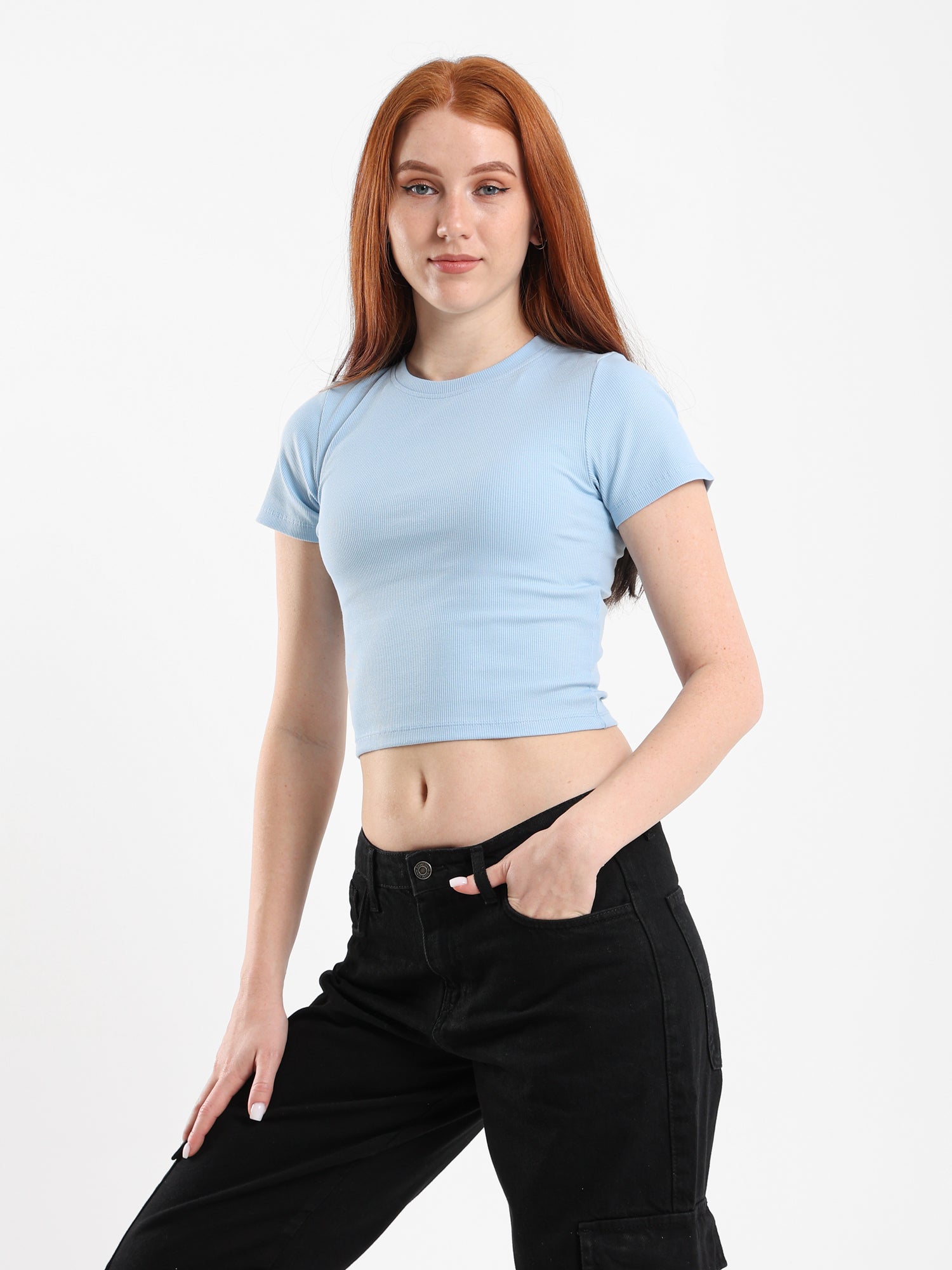 Fitted Cropped T-Shirt