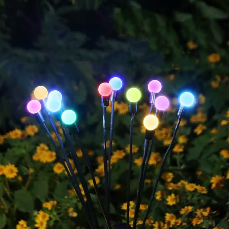 LAST DAY 49% OFF🔥Solar Powered Firefly Garden Light