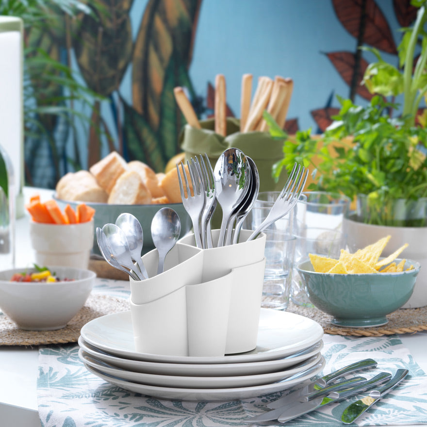 Gocciolo Cutlery Drainer - Arctic White