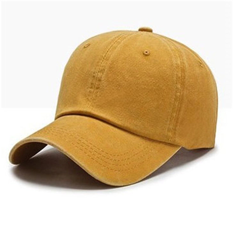 Women's Minimalist Commute Solid Color Curved Eaves Baseball Cap