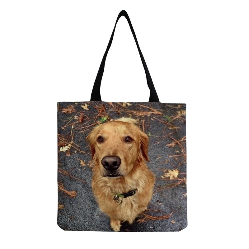 Women's Cute Dog Shopping Bags