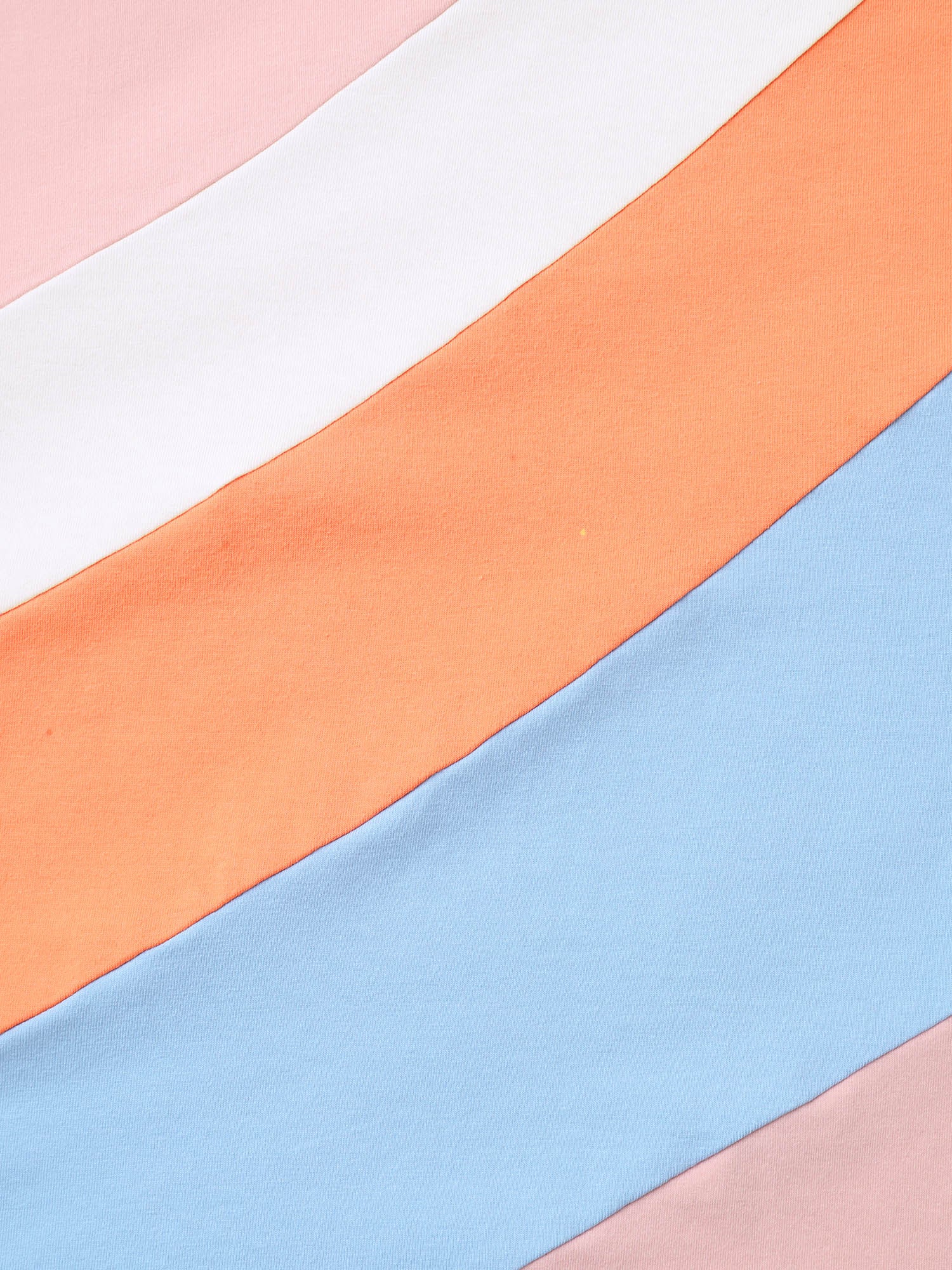 Pure Cotton Colorful Stripes T-Shirt