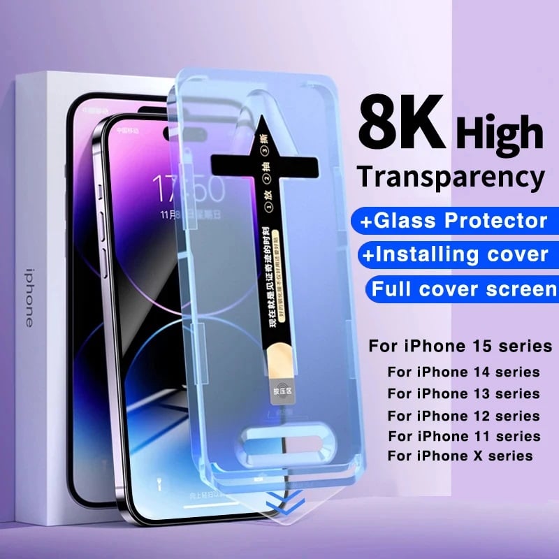 🔥iPhone 16 Series📱2024 New Invisible Screen Protector For iphone-Easy Installation