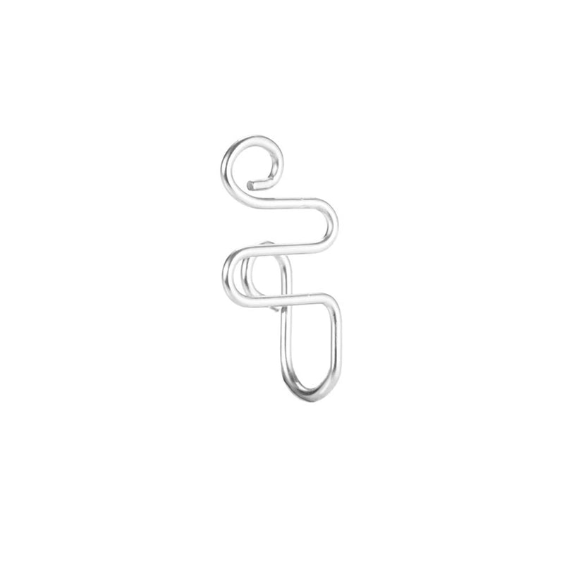 Fashion U Shape Stainless Steel Plating Nose Ring 1 Piece