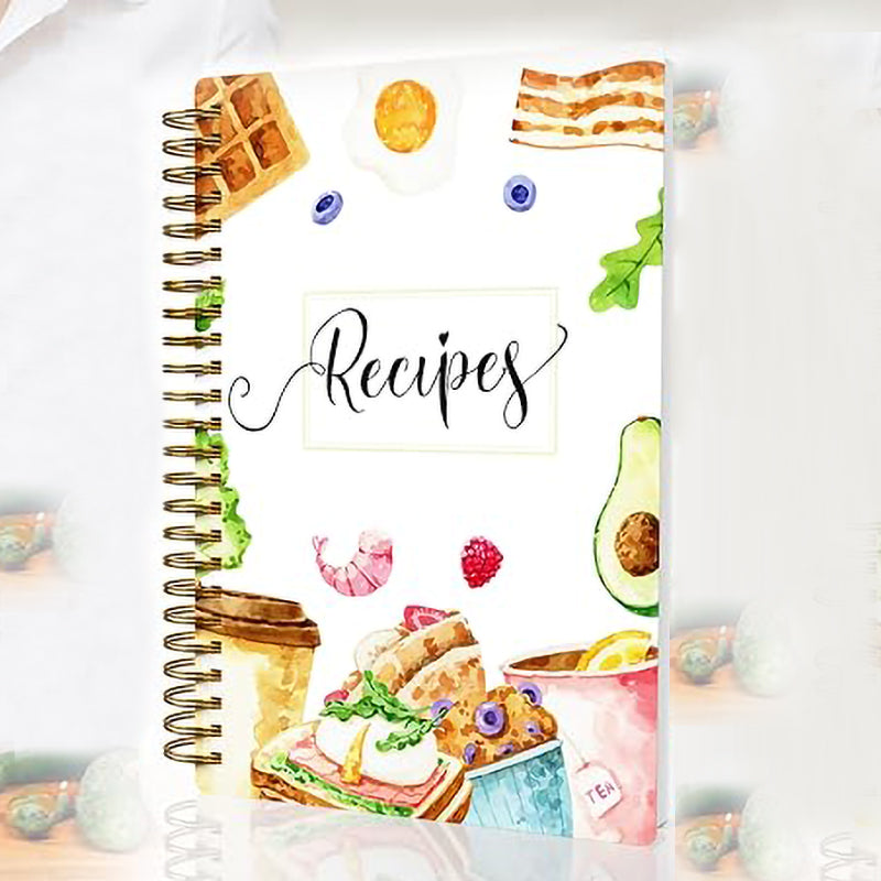 Personal Blank Recipe Notebook