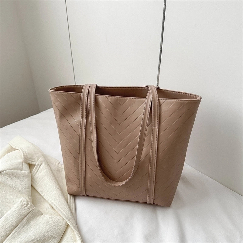 Women's All Seasons Pu Leather Basic Shoulder Bag