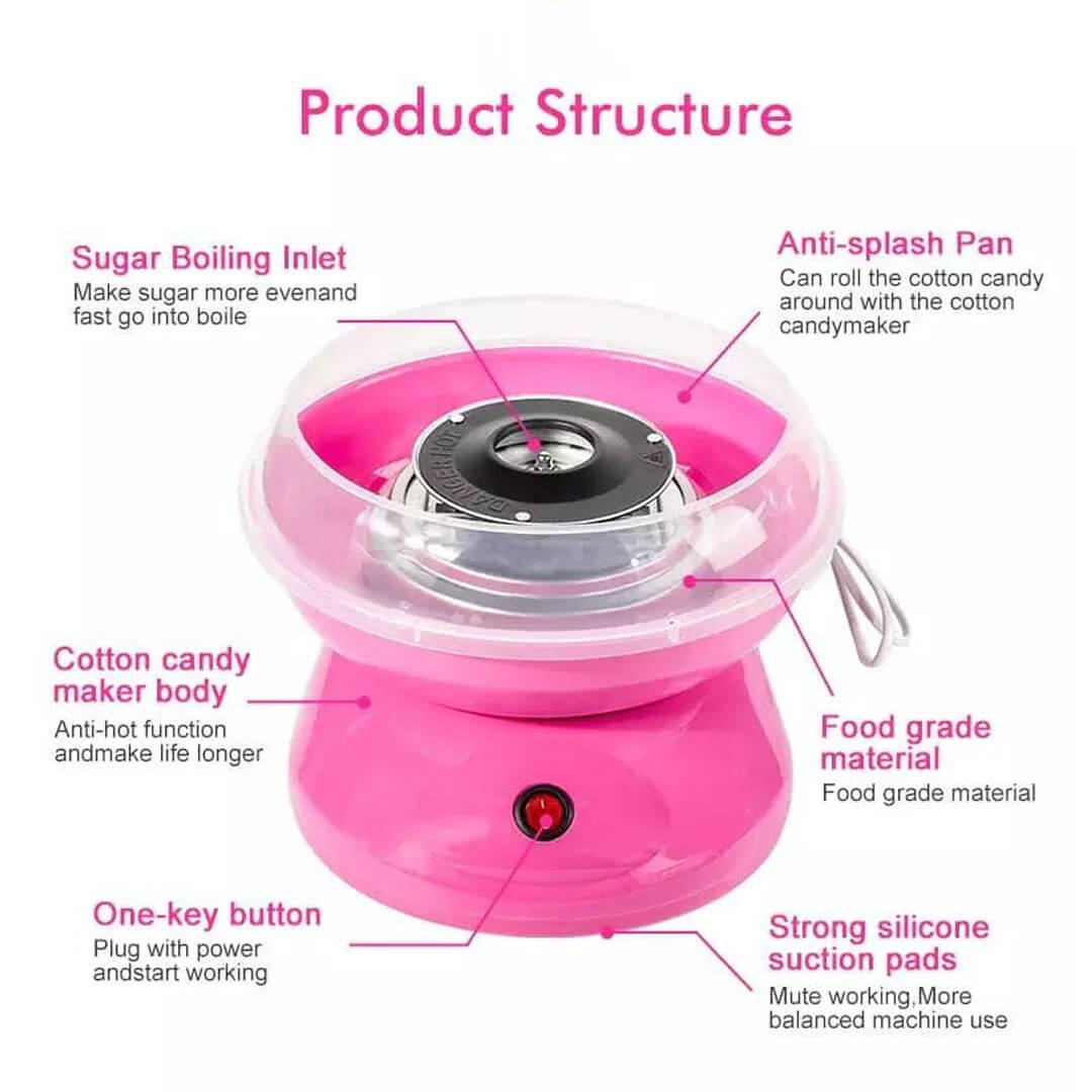 Portable Electric Cotton Candy Maker
