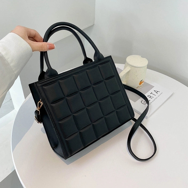 Small Pu Leather  Retro Square Bag
