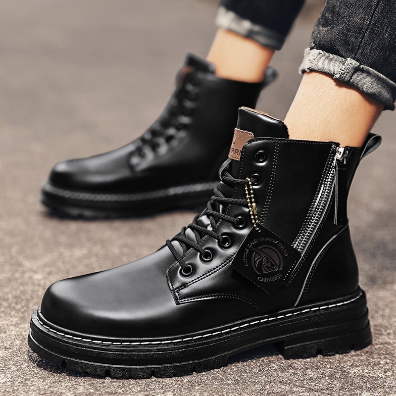 Men's Lace-up Martin Outdoor Tooling Boots