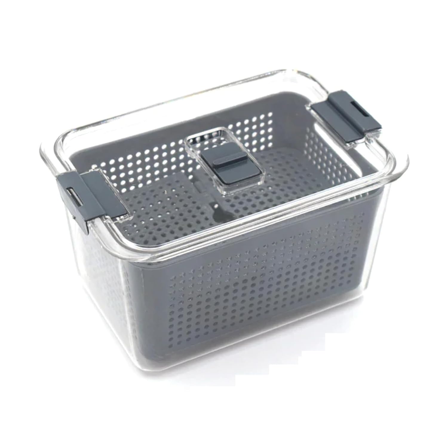 3 In 1 Refrigerator Storage Box . Plastic Fridge Container