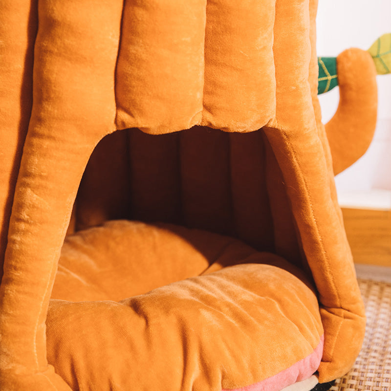 Halloween Tree-Shaped Cat Bed