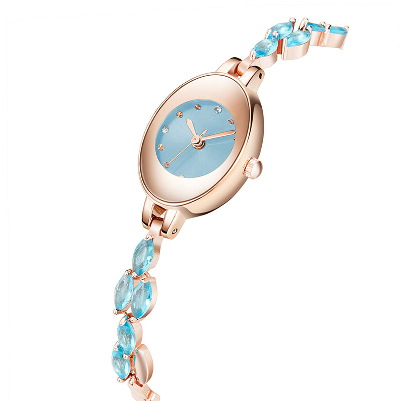 💥Hot Sale✨Womne's Colored Zircon Bracelet Watch