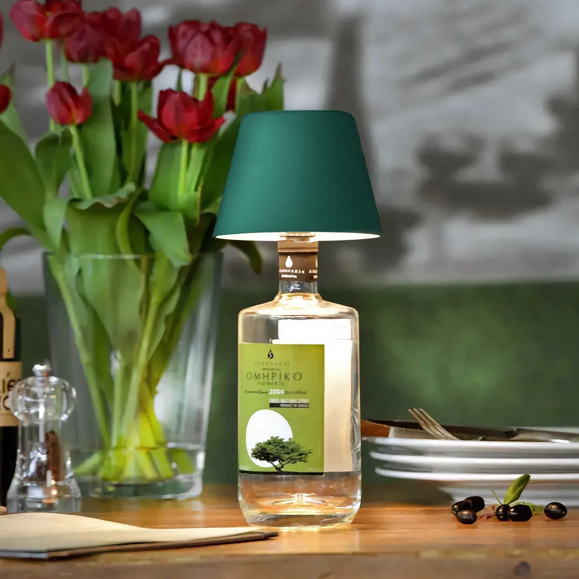 TOP 2.0 bottle light. green