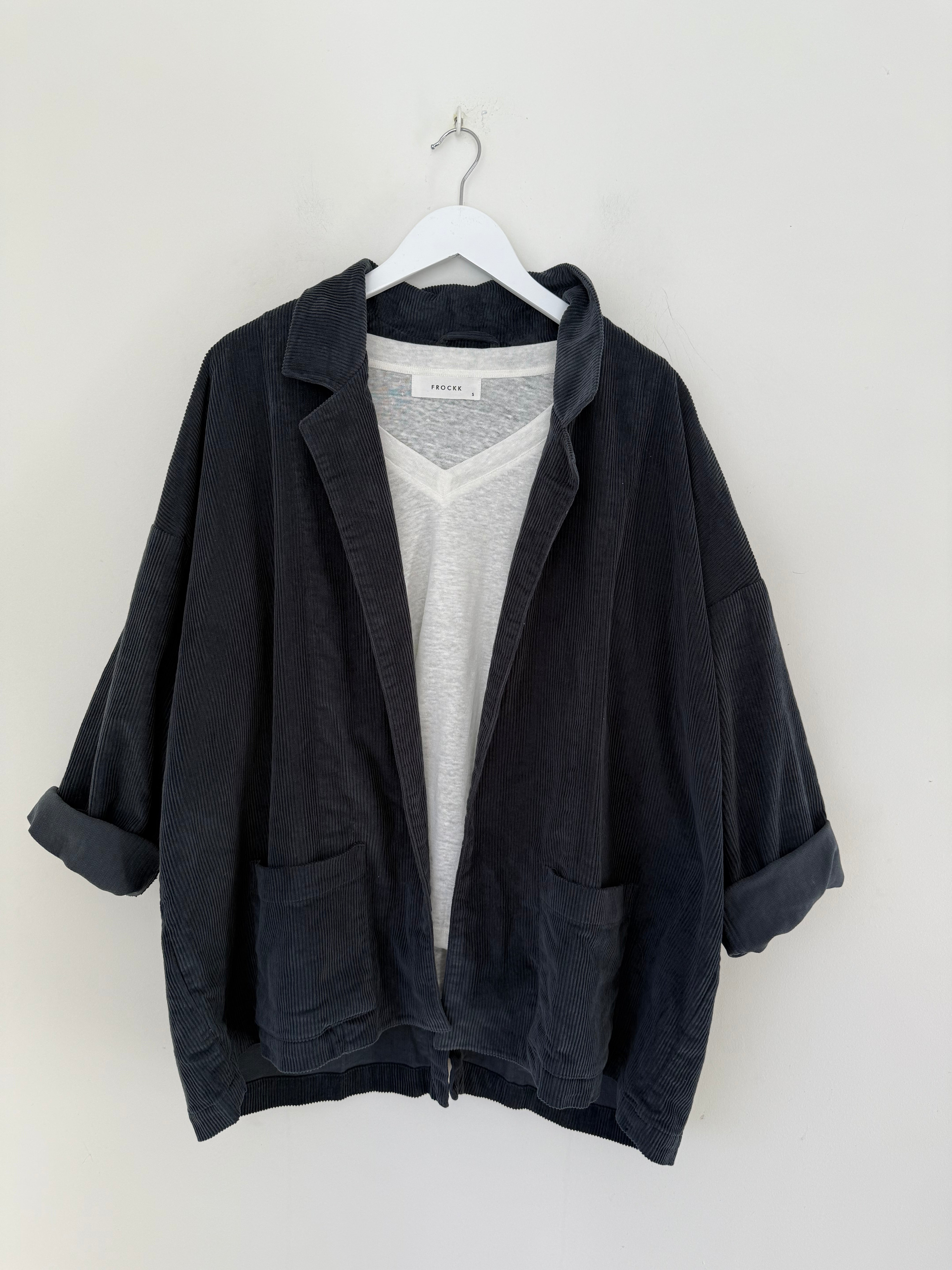 albert blazer - charcoal cord