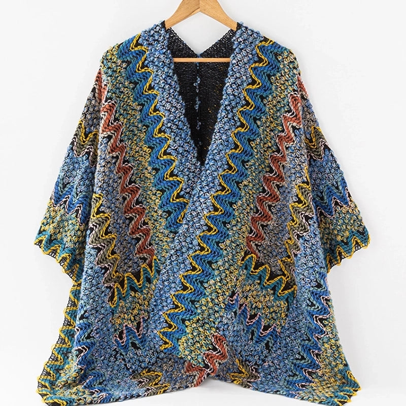 Women's Streetwear Plaid Imitation Cashmere Tassel Shawl