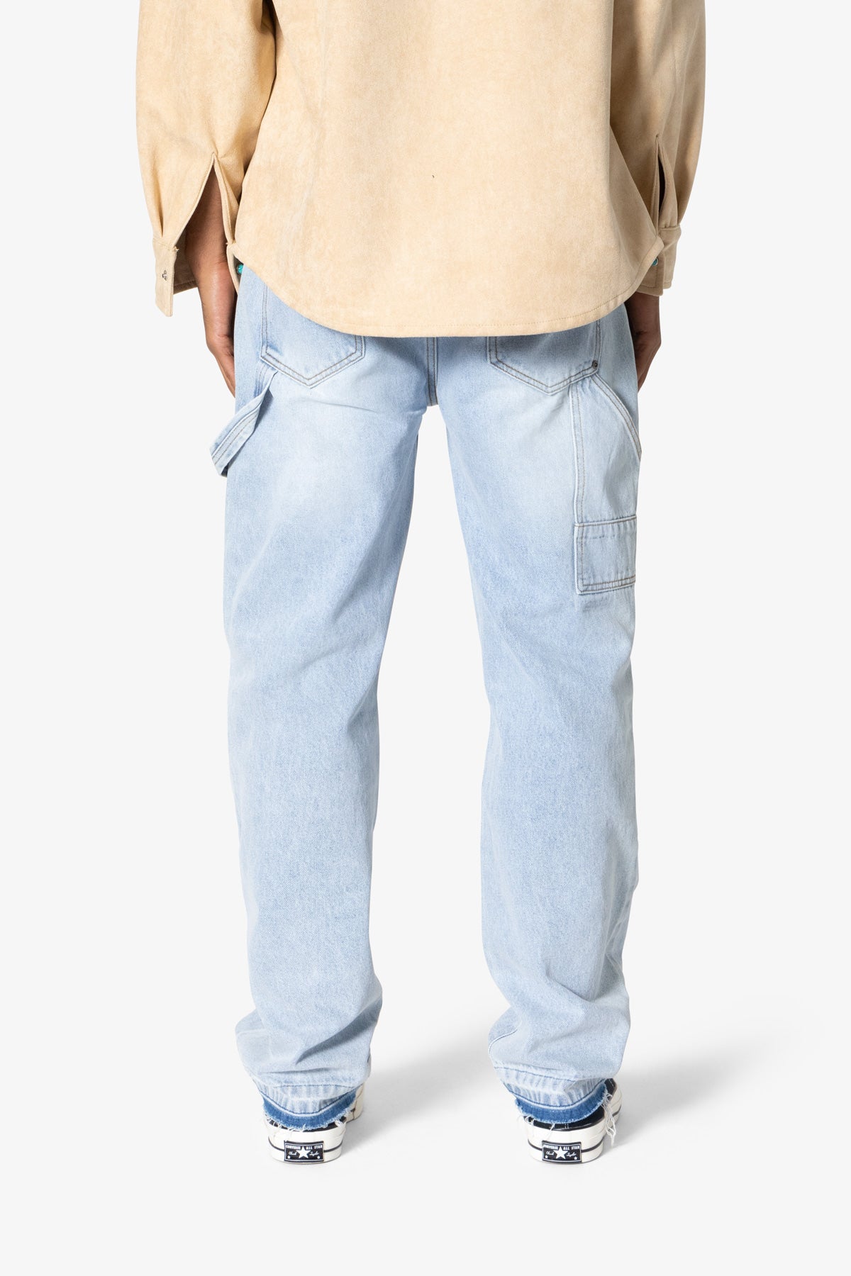 V694 Oval Double Knee Denim - Blue