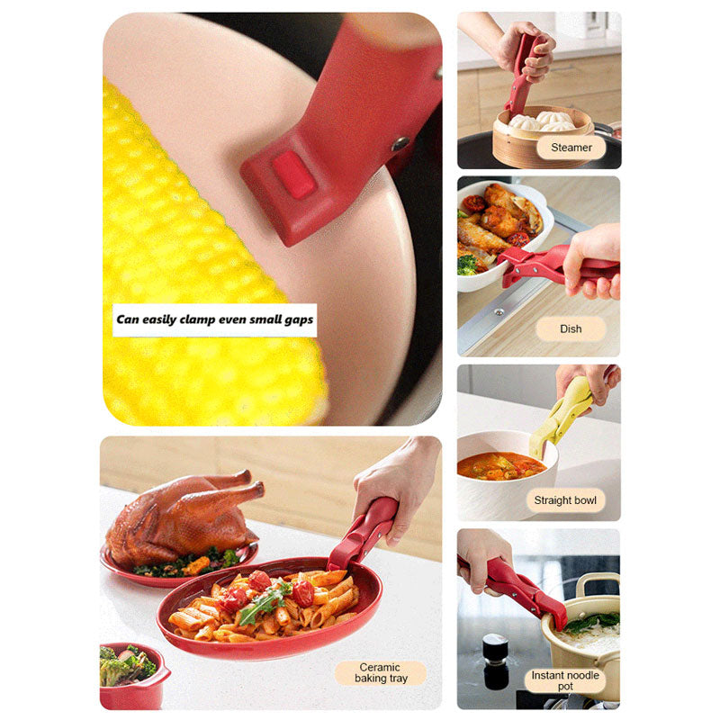 Multi-Purpose Anti-Scald Bowl Holder Clip for KitchenBUY 1 GET 1 FREE