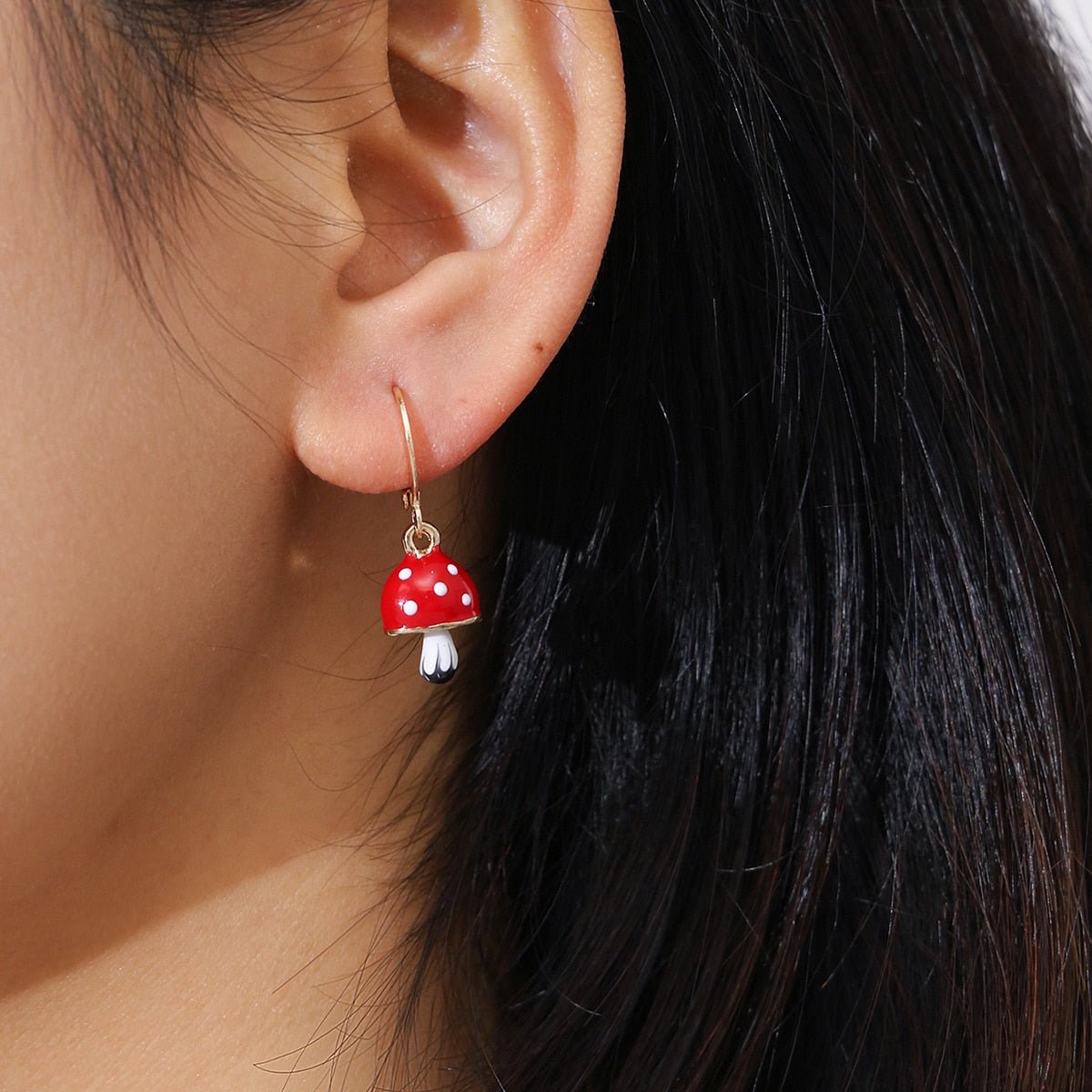 Mushroom Earrings