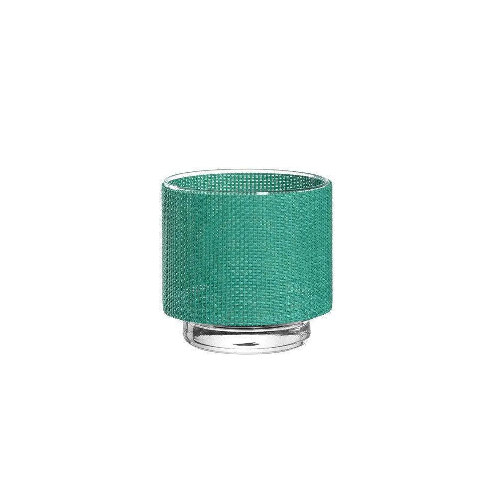 Colorata Tealight Holder with Cover - Teal