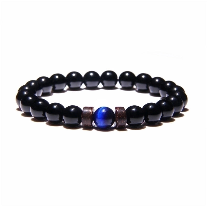 Minimalist Geometric Natural Stone Beaded Bracelets 1 Piece