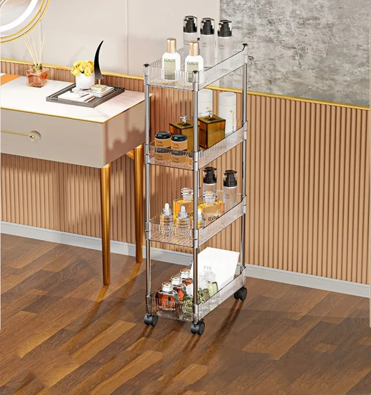 ACRYLIC SMART TROLLEY