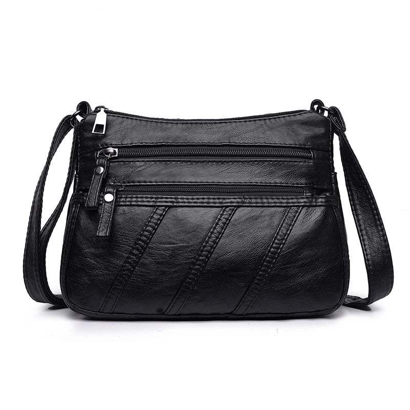 Women's Small All Seasons Pu Leather Streetwear Shoulder Bag