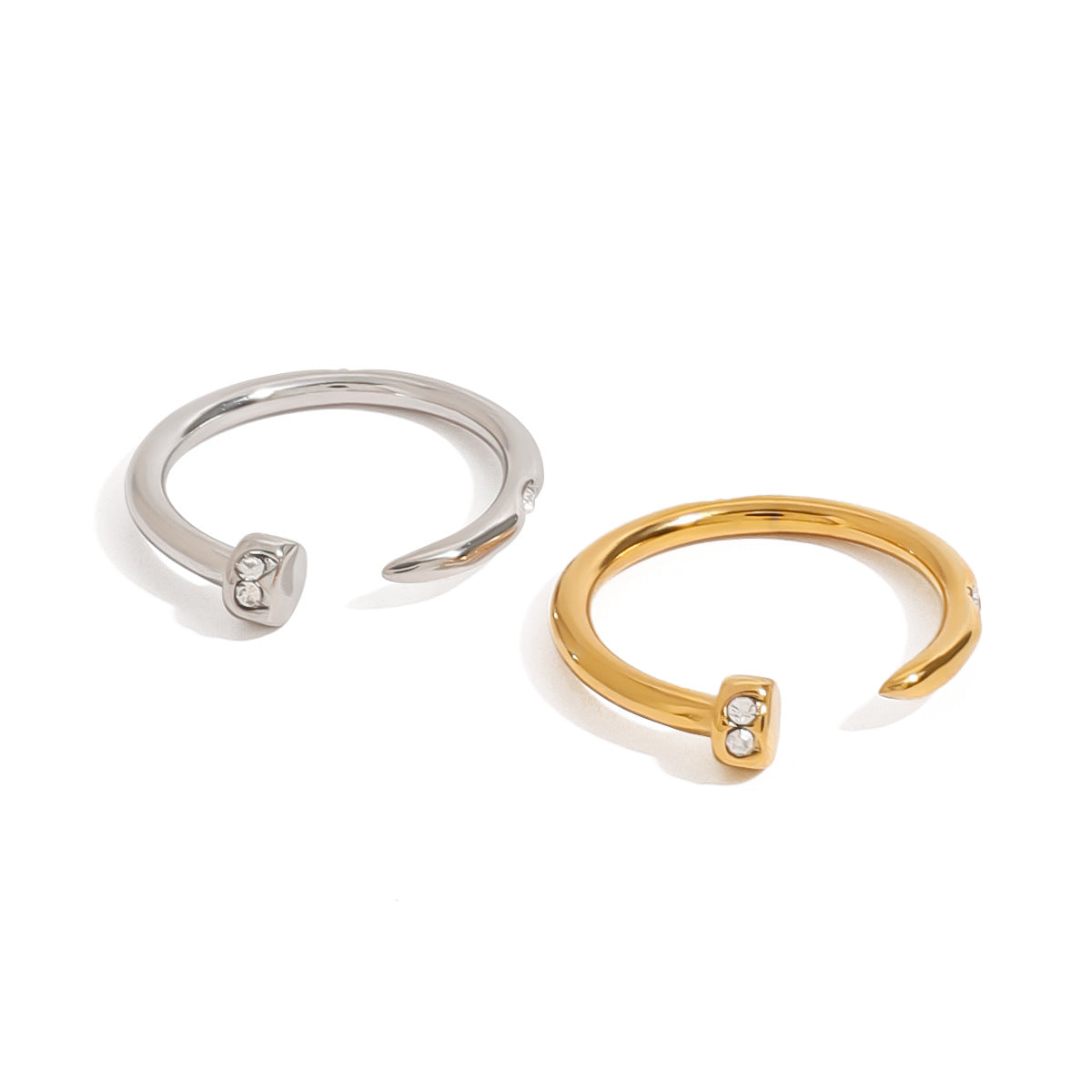 Jiding Titanium Steel Ring Finger Ring Hand Jewelry Rings Stainless Steel