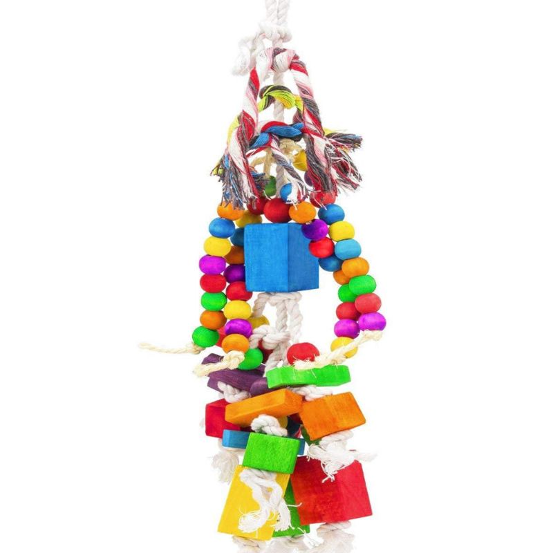 Wooden Pendant Swing Bird Toy