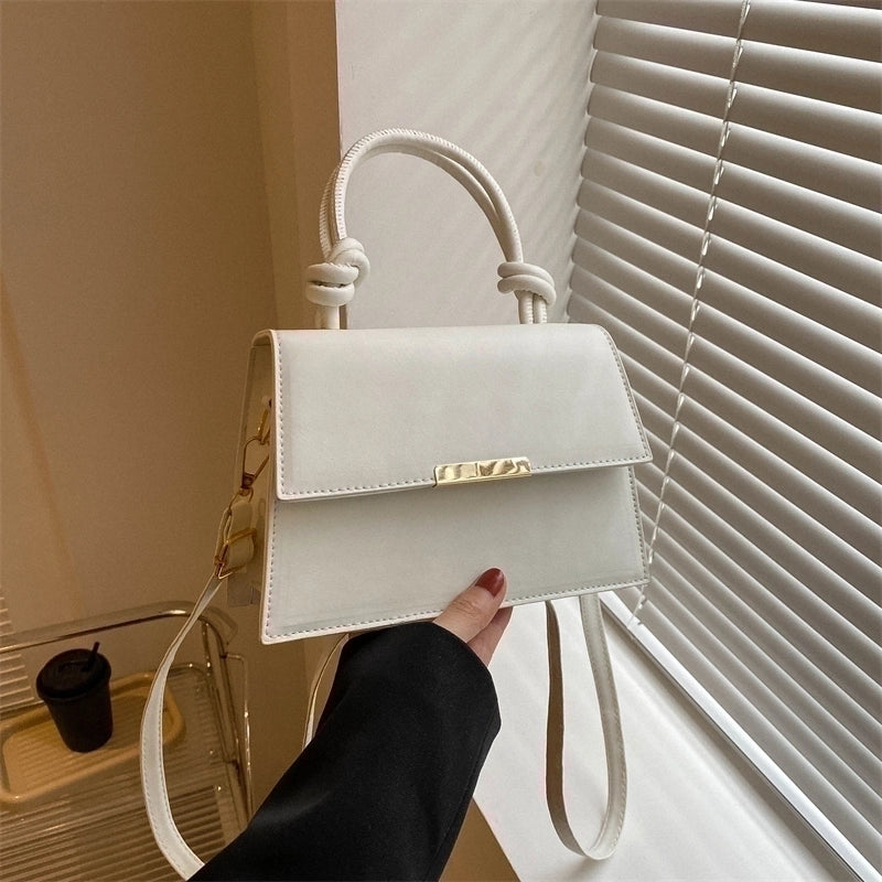 Women's All Seasons Pu Leather Classic Style Shoulder Bag Handbag