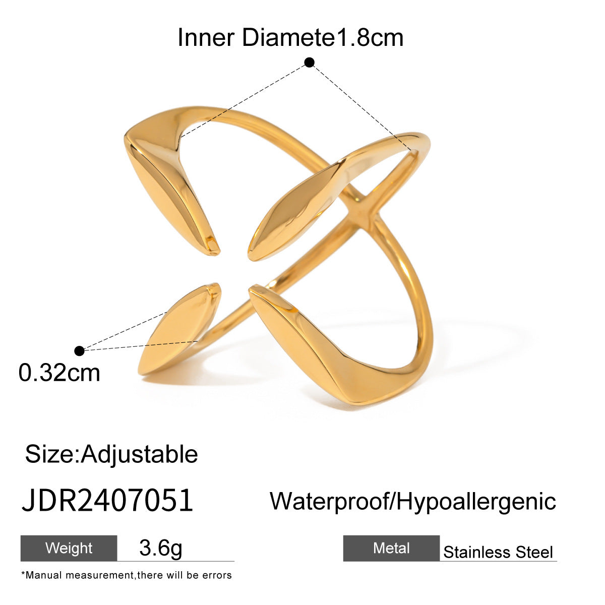 Stainless Steel Line Ring Titanium Steel Jewelry Niche Design Ring Ring