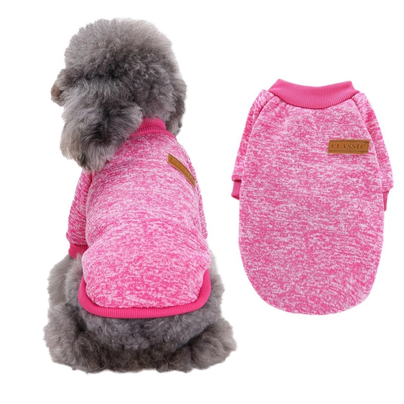 Casual Warm Starling Schnauzer Cat Small Dog Puppy Internet Celebrity Comfortable Fleece Autumn And Winter Clothes Hair-free Cat And Dog Clothes