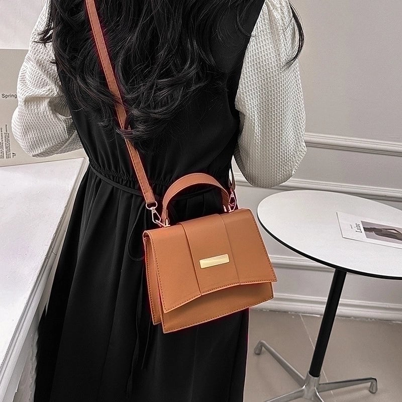Women's Small Spring&summer Pu Leather Basic Handbag