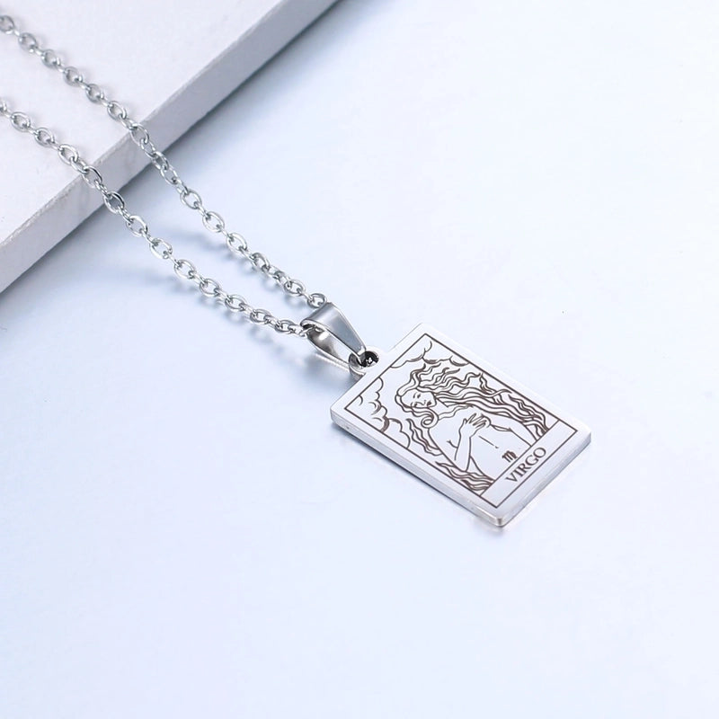Minimalist Constellation Stainless Steel Plating Necklace