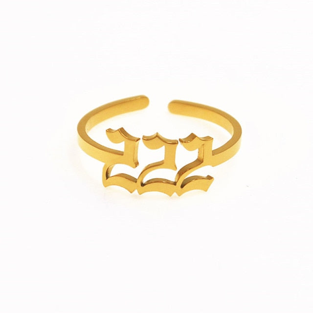 Lucky Angel Number Rings