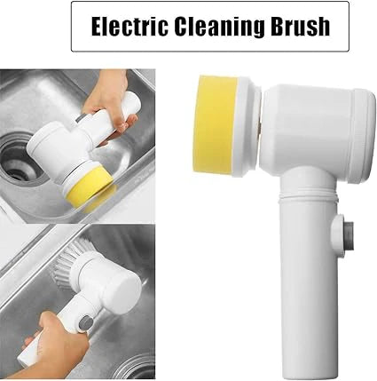 5 in 1 Magic Power Scrubber Electric Cleaning Brush