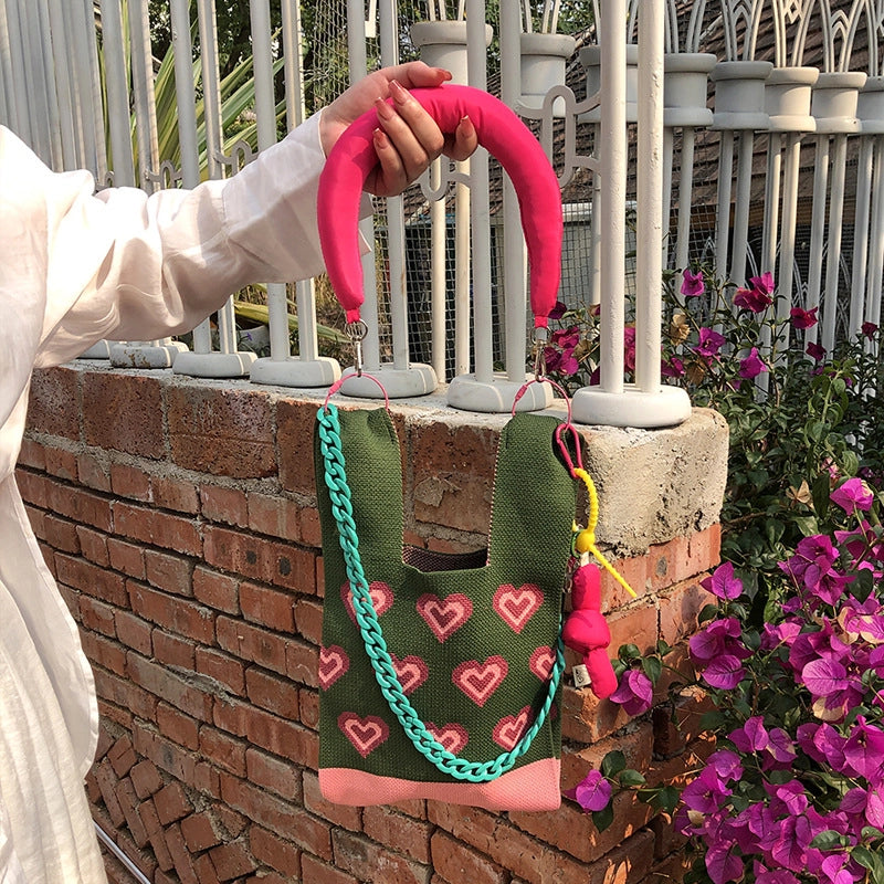 Women's Small Summer Polyester Classic Style Shoulder Bag