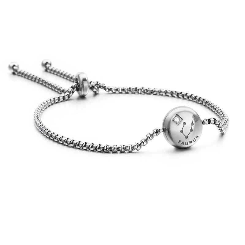 Minimalist Constellation Titanium Steel Rhinestones Bracelets In Bulk