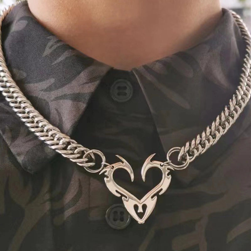Minimalist Classic Style Solid Color 304 Stainless Steel Stainless Steel Necklaces